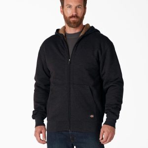 TW457 High Pile Fleece Lined Full Zip Hoodie