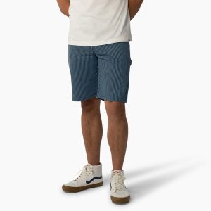 DXR10 Hickory Stripe Carpenter Shorts, 11"
