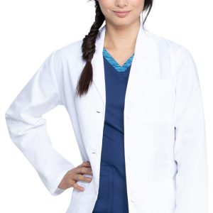 84401 Delantal Medico de laboratorio mujer de 28"