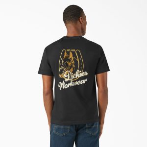 A8629 Horseshoe Graphic T-Shirt
