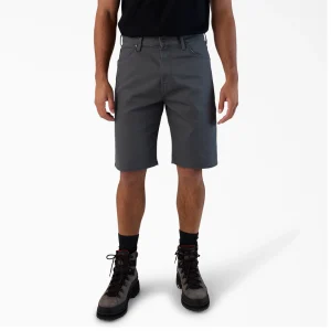 A87LP FLEX 5-Pocket Duck Canvas Shorts, 11"